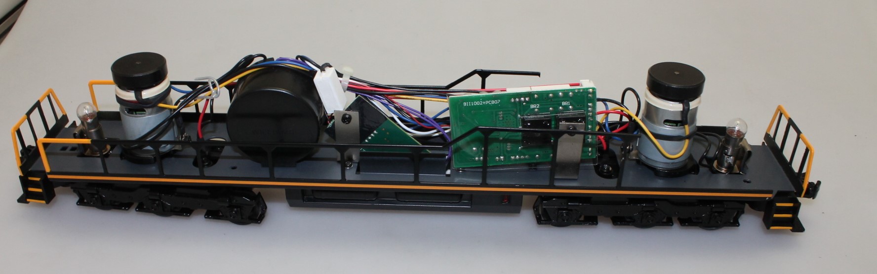 (image for) Complete Chassis - Nickel Plate (O Scale: GE Dash 9-44CW)
